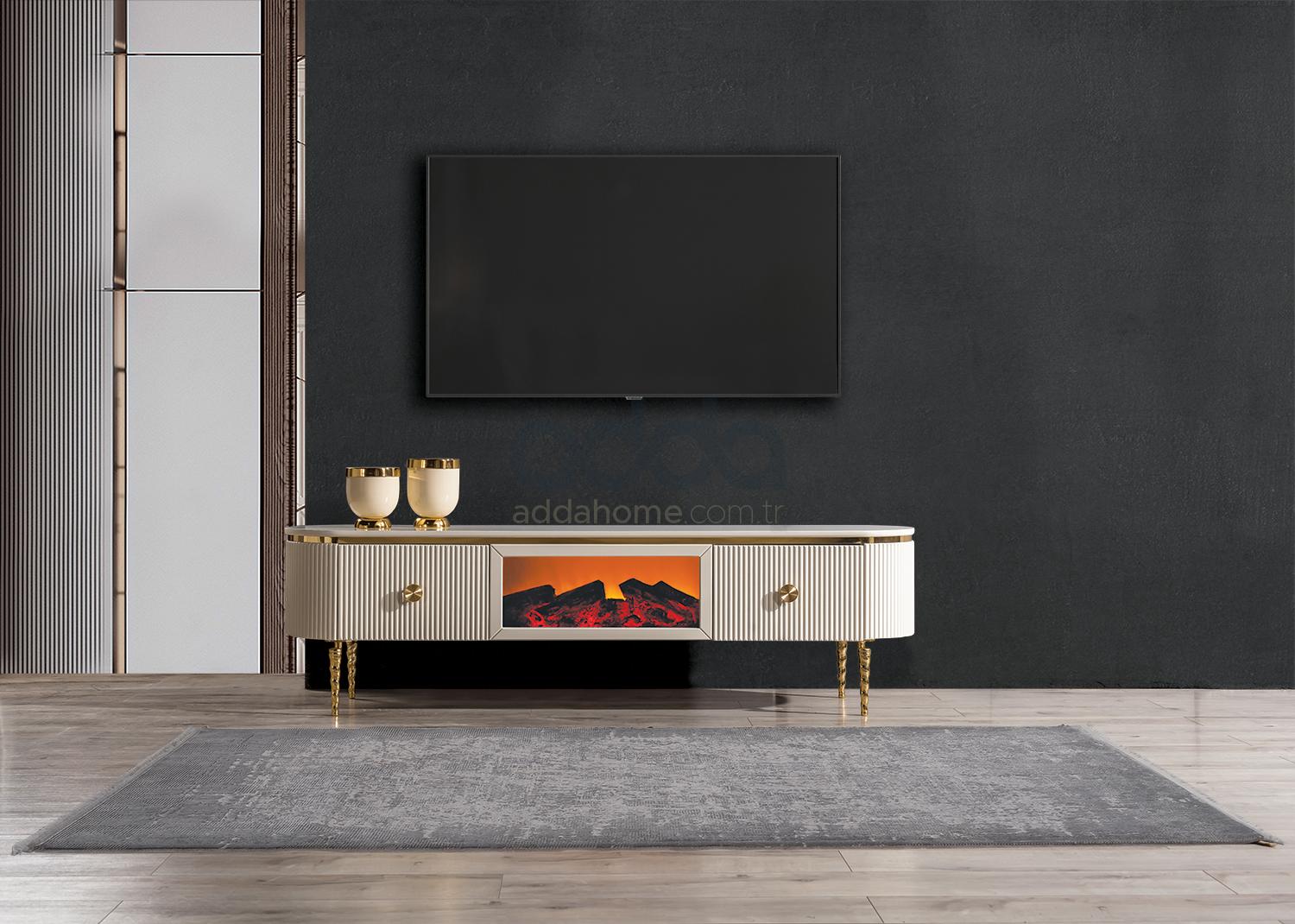 Elegance Krem Tv Ünitesi Elegance Krem Tv Ünitesi