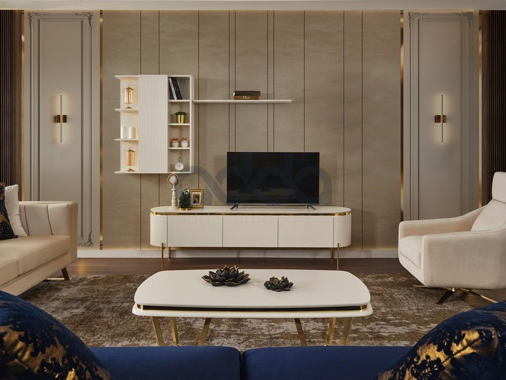 Tesla Luxury Tv Ünitesi  Tesla Luxury Tv Ünitesi