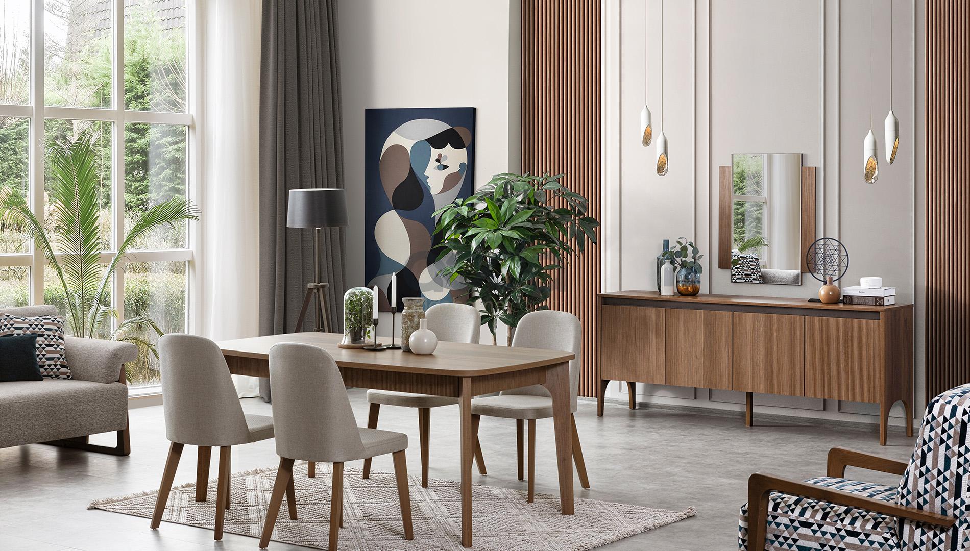 Wood Yemek  Odası Takımı Wood Yemek  Odası Takımı